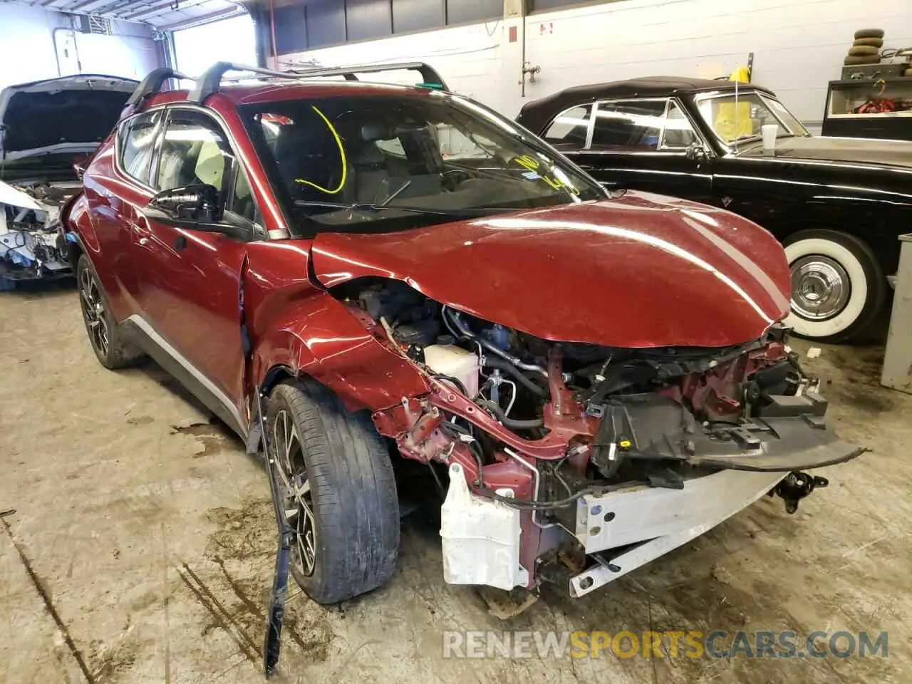 1 fotografías del automóvil dañado JTNKHMBX0K1024164 TOYOTA C-HR 2019