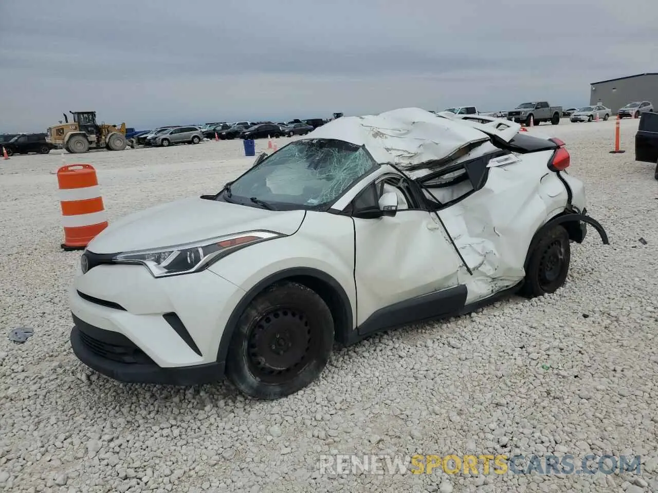 1 fotografías del automóvil dañado JTNKHMBX0K1032619 TOYOTA C-HR 2019