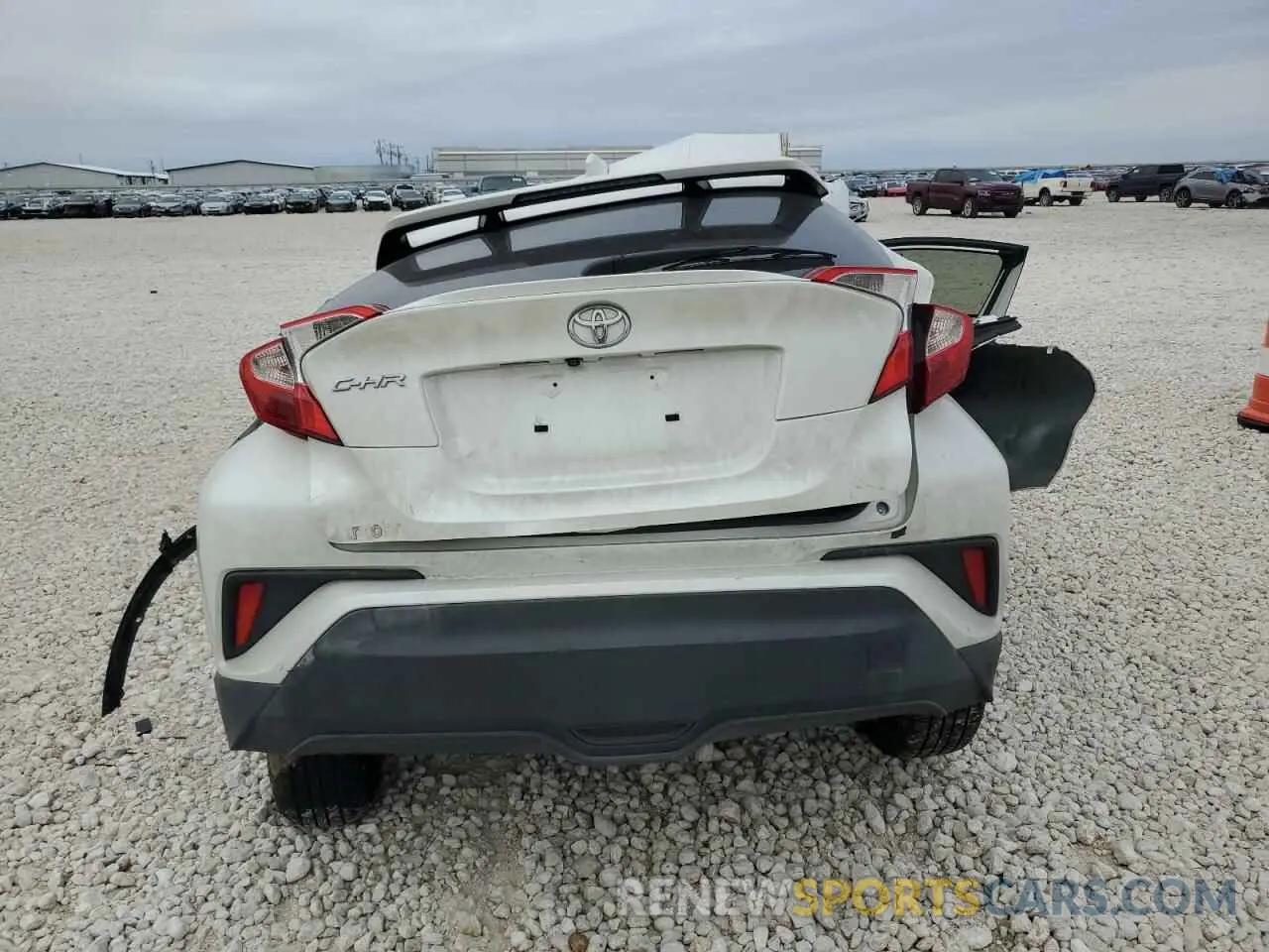 6 fotografías del automóvil dañado JTNKHMBX0K1032619 TOYOTA C-HR 2019
