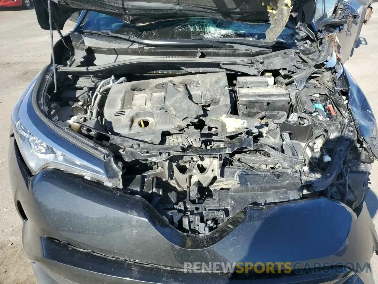 13 fotografías del automóvil dañado JTNKHMBX0K1040753 TOYOTA C-HR 2019