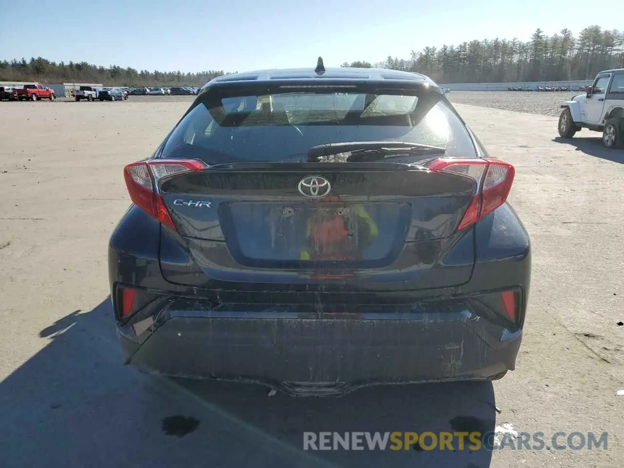 6 fotografías del automóvil dañado JTNKHMBX0K1040753 TOYOTA C-HR 2019