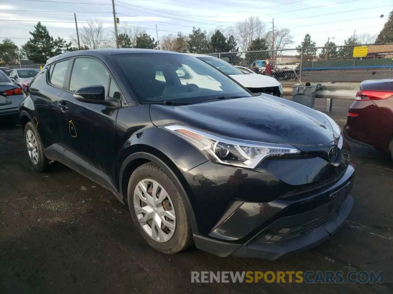 1 fotografías del automóvil dañado JTNKHMBX0K1041207 TOYOTA C-HR 2019