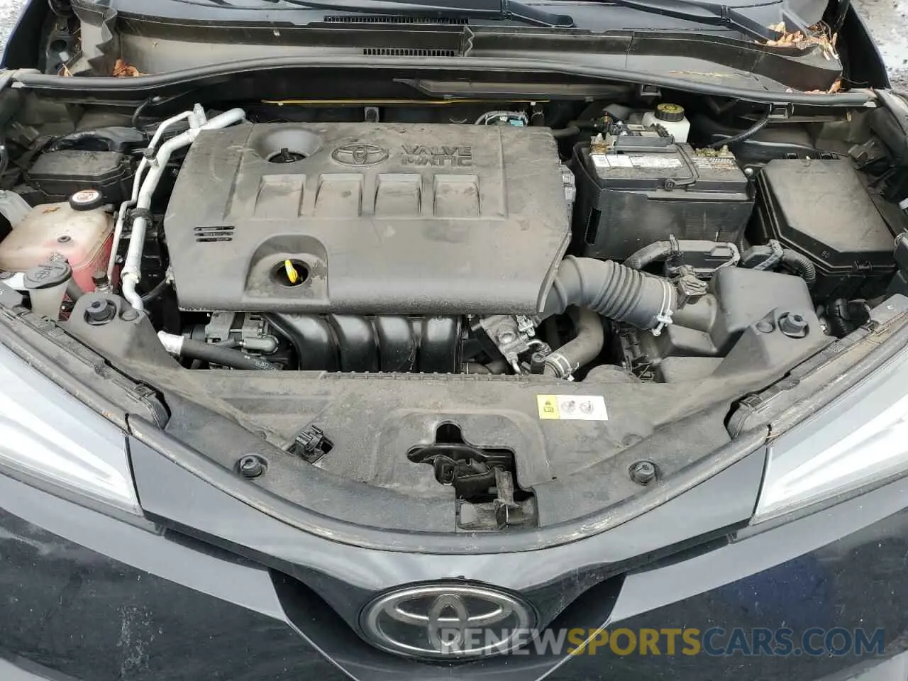 11 fotografías del automóvil dañado JTNKHMBX0K1047248 TOYOTA C-HR 2019