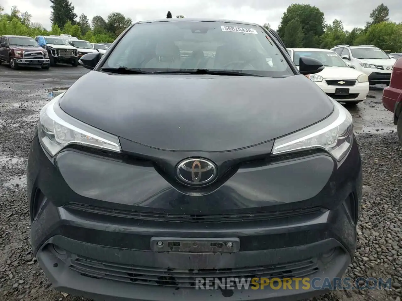 5 fotografías del automóvil dañado JTNKHMBX0K1047248 TOYOTA C-HR 2019
