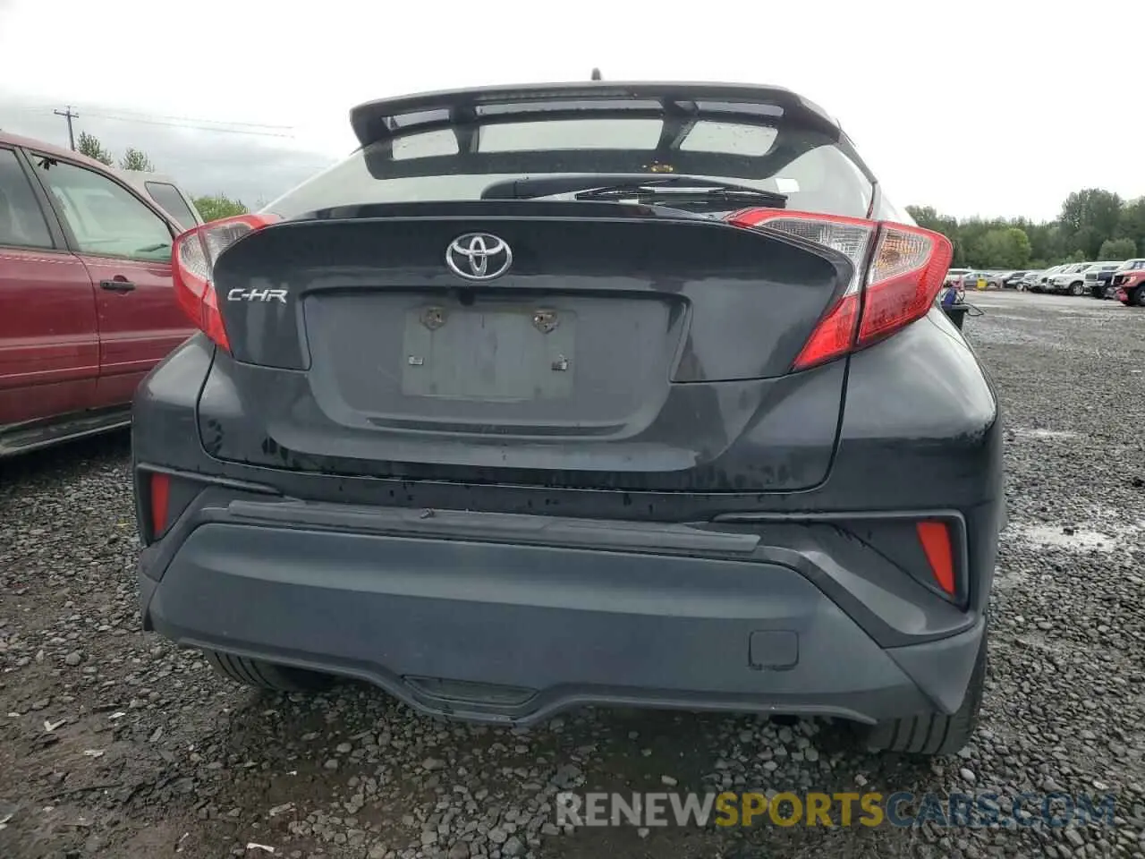 6 fotografías del automóvil dañado JTNKHMBX0K1047248 TOYOTA C-HR 2019