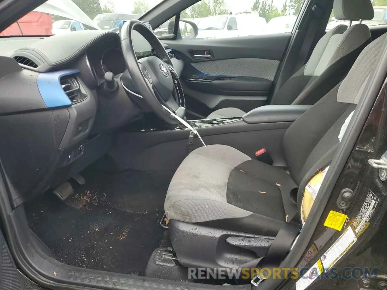7 fotografías del automóvil dañado JTNKHMBX0K1047248 TOYOTA C-HR 2019