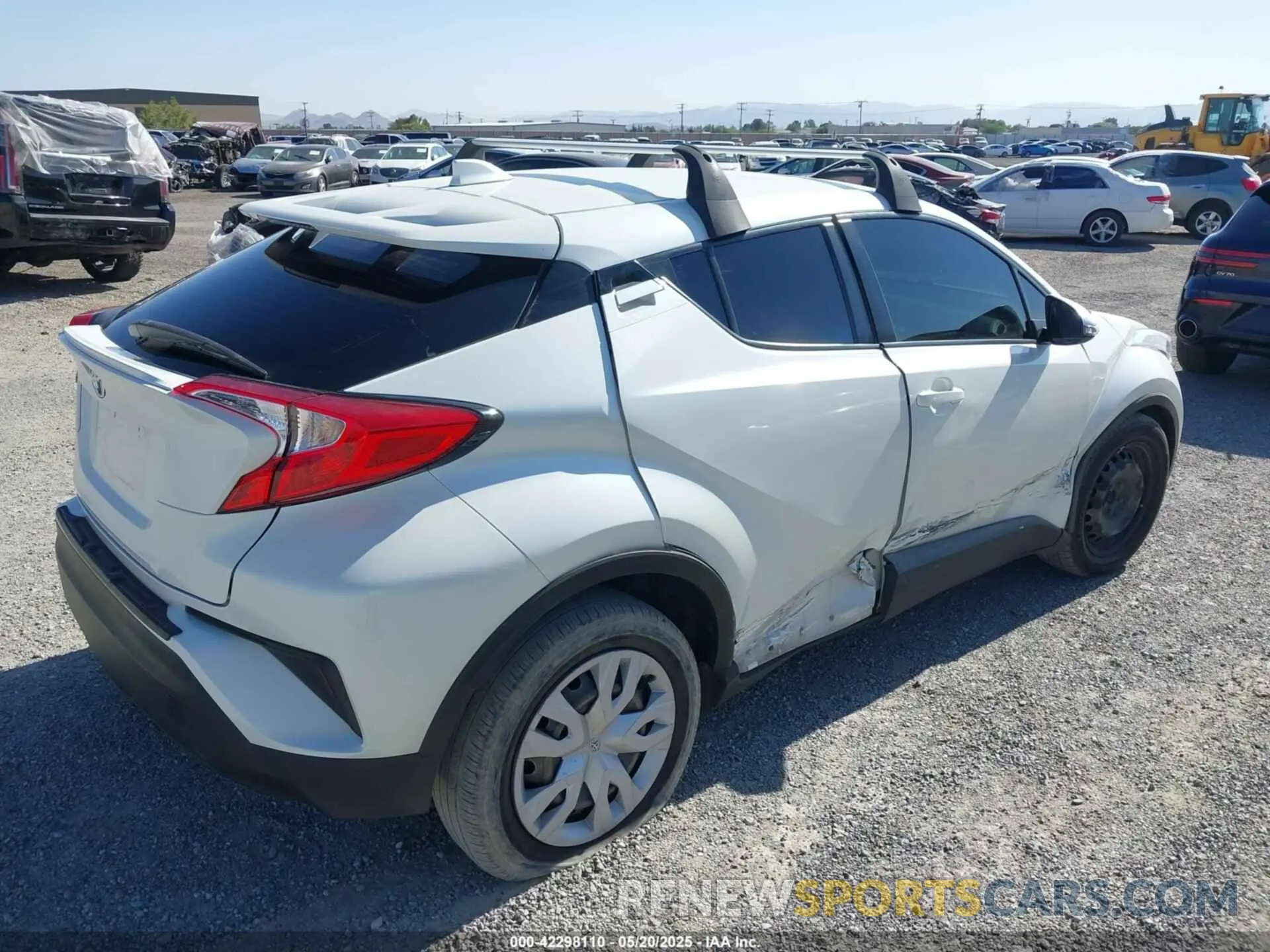 4 fotografías del automóvil dañado JTNKHMBX0K1049131 TOYOTA C-HR 2019