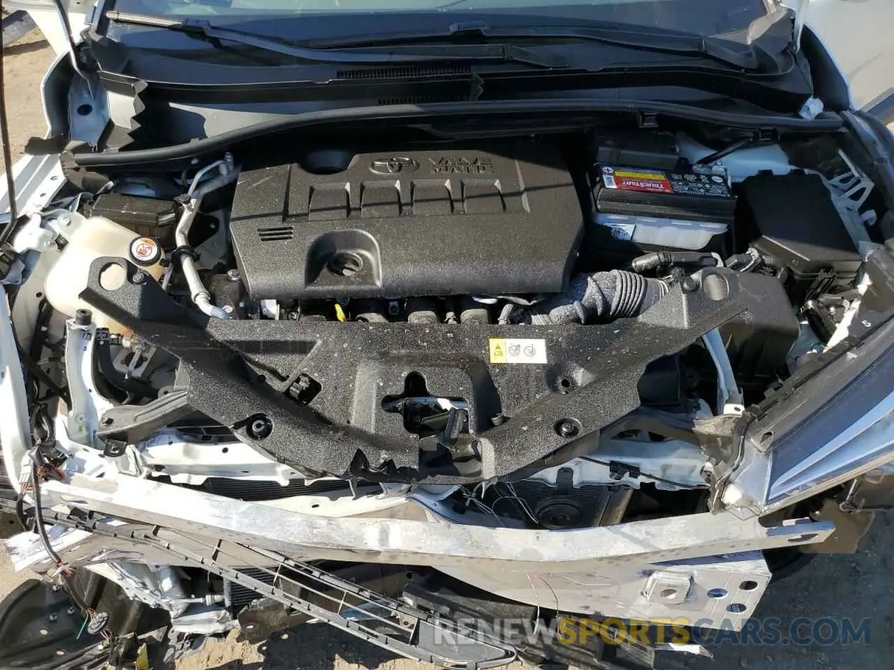 11 fotografías del automóvil dañado JTNKHMBX1K1014761 TOYOTA C-HR 2019