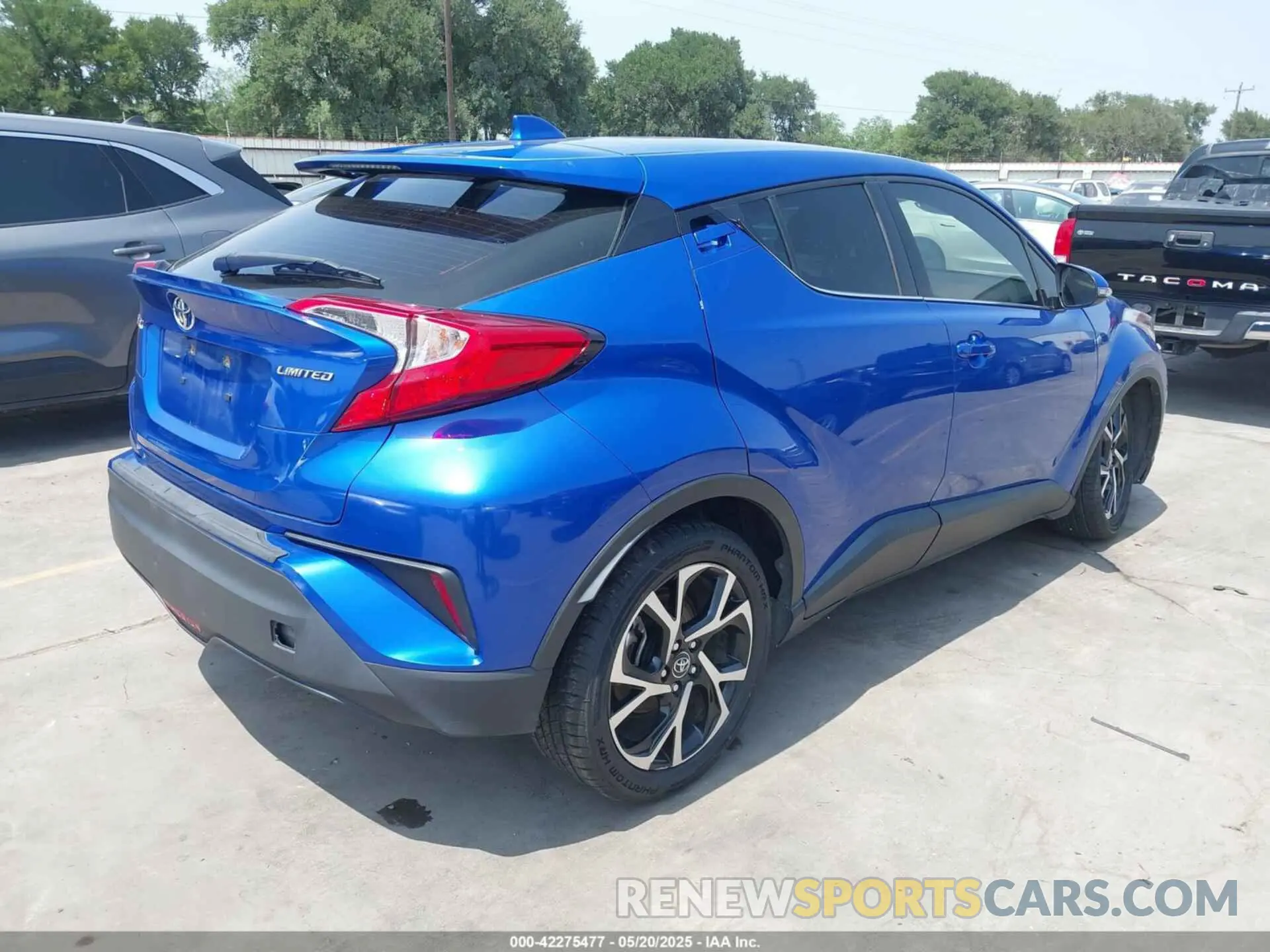 4 fotografías del automóvil dañado JTNKHMBX1K1021113 TOYOTA C-HR 2019