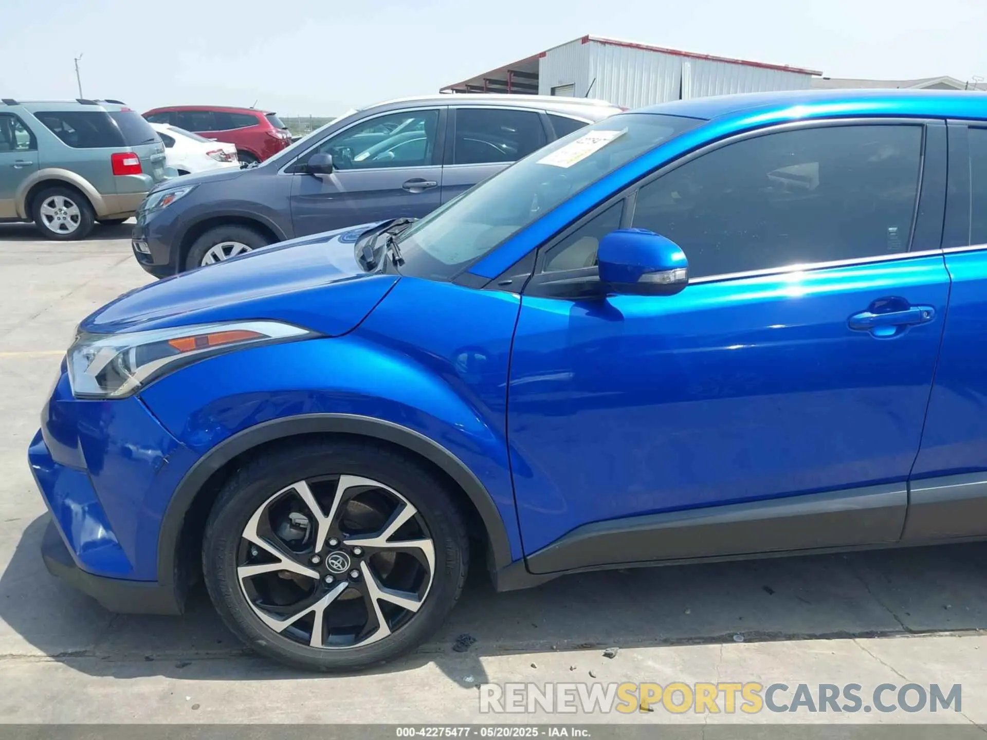6 fotografías del automóvil dañado JTNKHMBX1K1021113 TOYOTA C-HR 2019