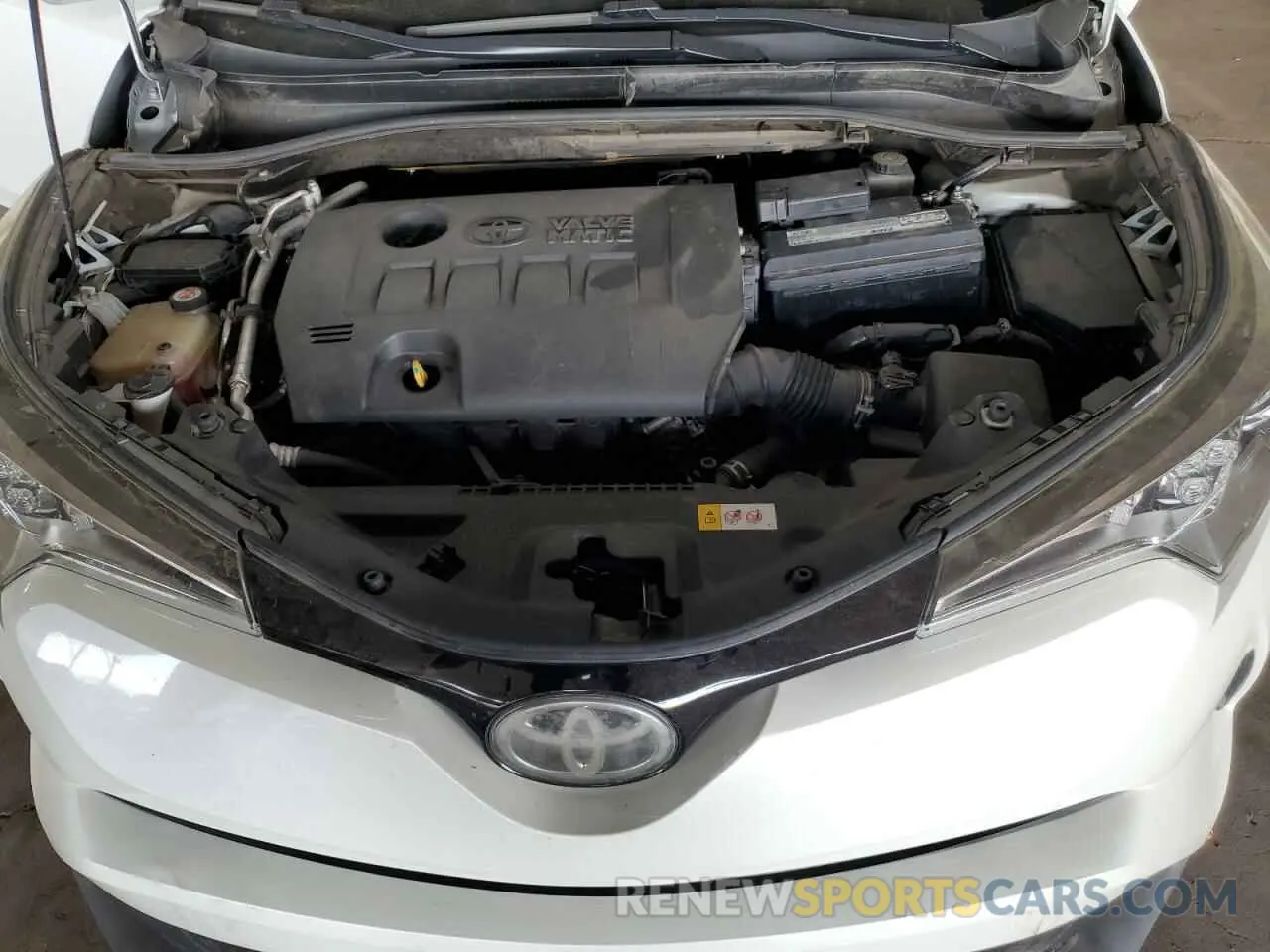 11 fotografías del automóvil dañado JTNKHMBX1K1022441 TOYOTA C-HR 2019
