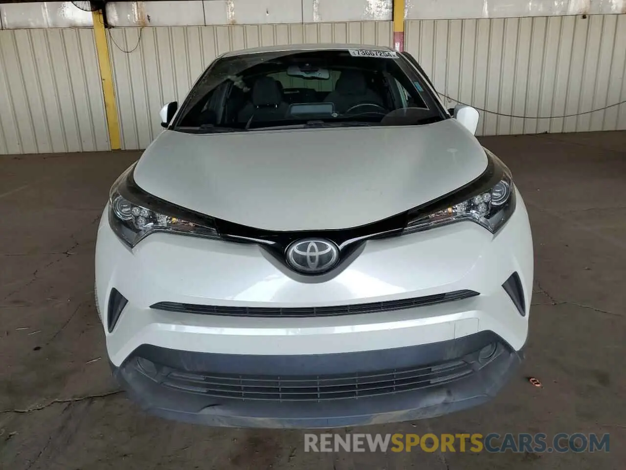 5 fotografías del automóvil dañado JTNKHMBX1K1022441 TOYOTA C-HR 2019