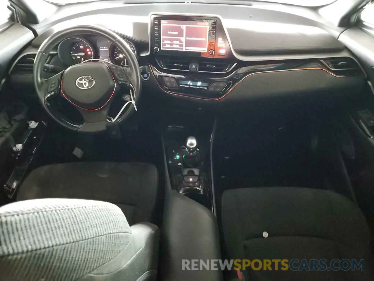 8 fotografías del automóvil dañado JTNKHMBX1K1022441 TOYOTA C-HR 2019