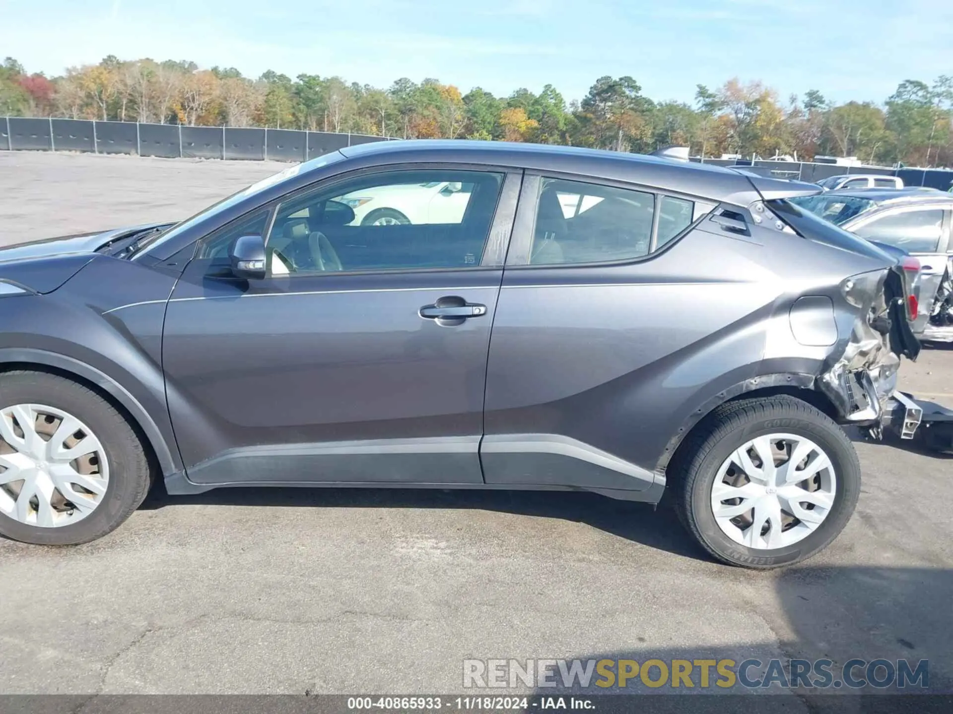 14 fotografías del automóvil dañado JTNKHMBX1K1023315 TOYOTA C-HR 2019