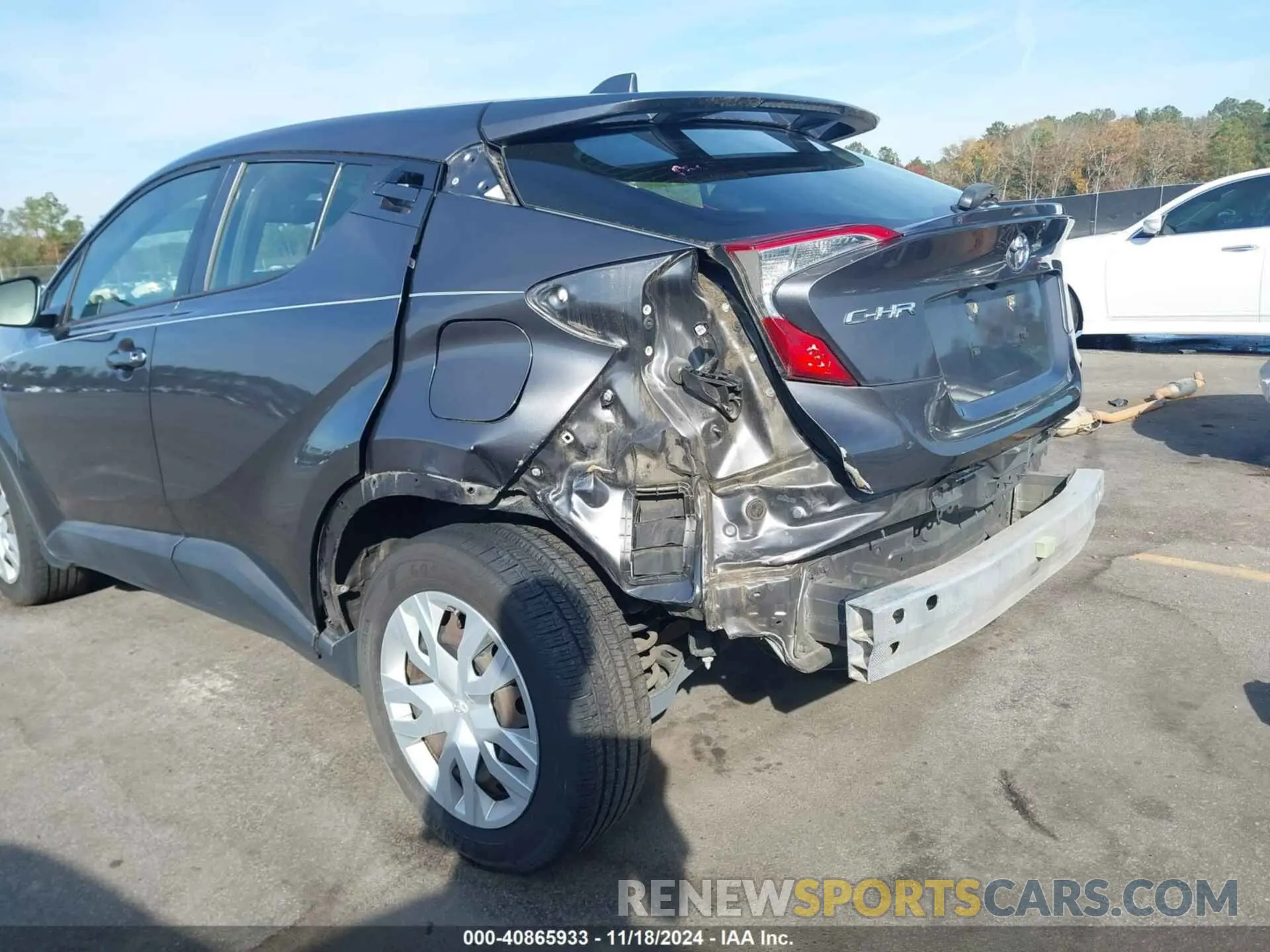 6 fotografías del automóvil dañado JTNKHMBX1K1023315 TOYOTA C-HR 2019