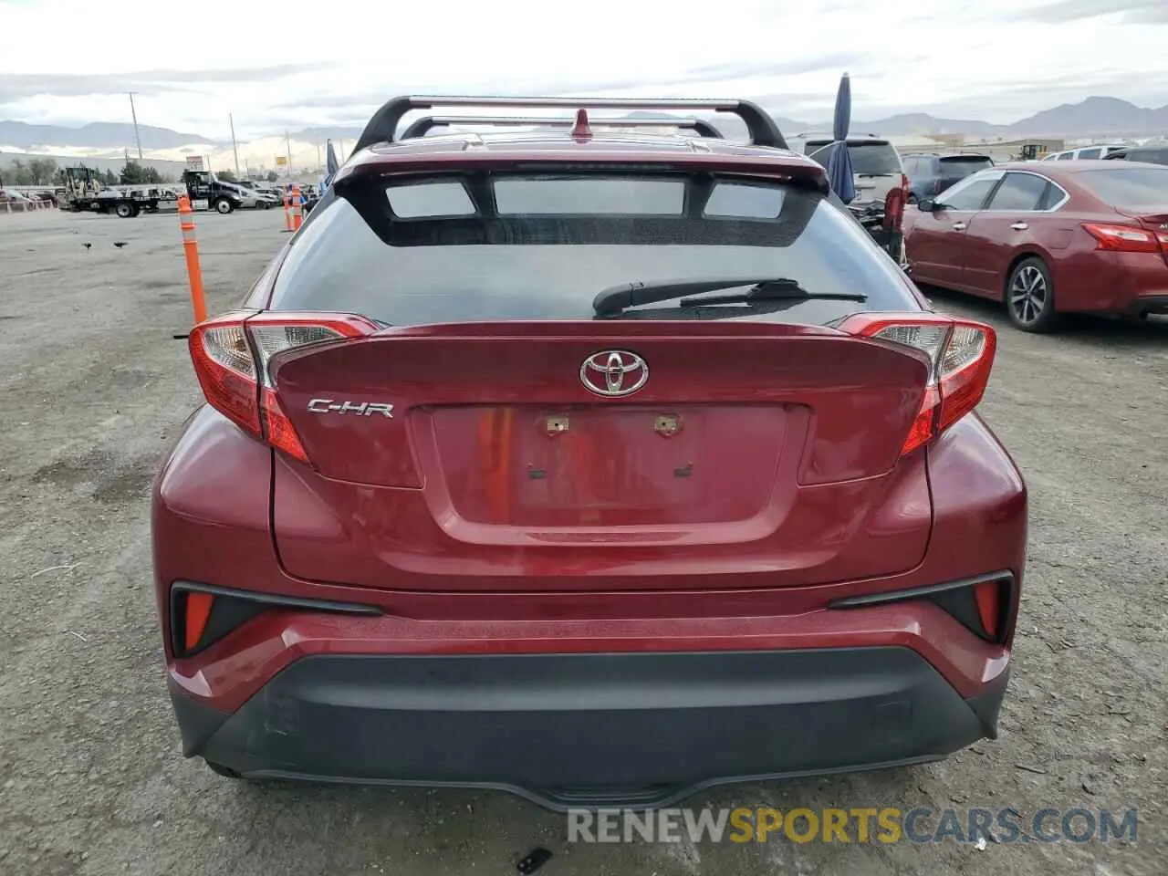 6 fotografías del automóvil dañado JTNKHMBX1K1033830 TOYOTA C-HR 2019