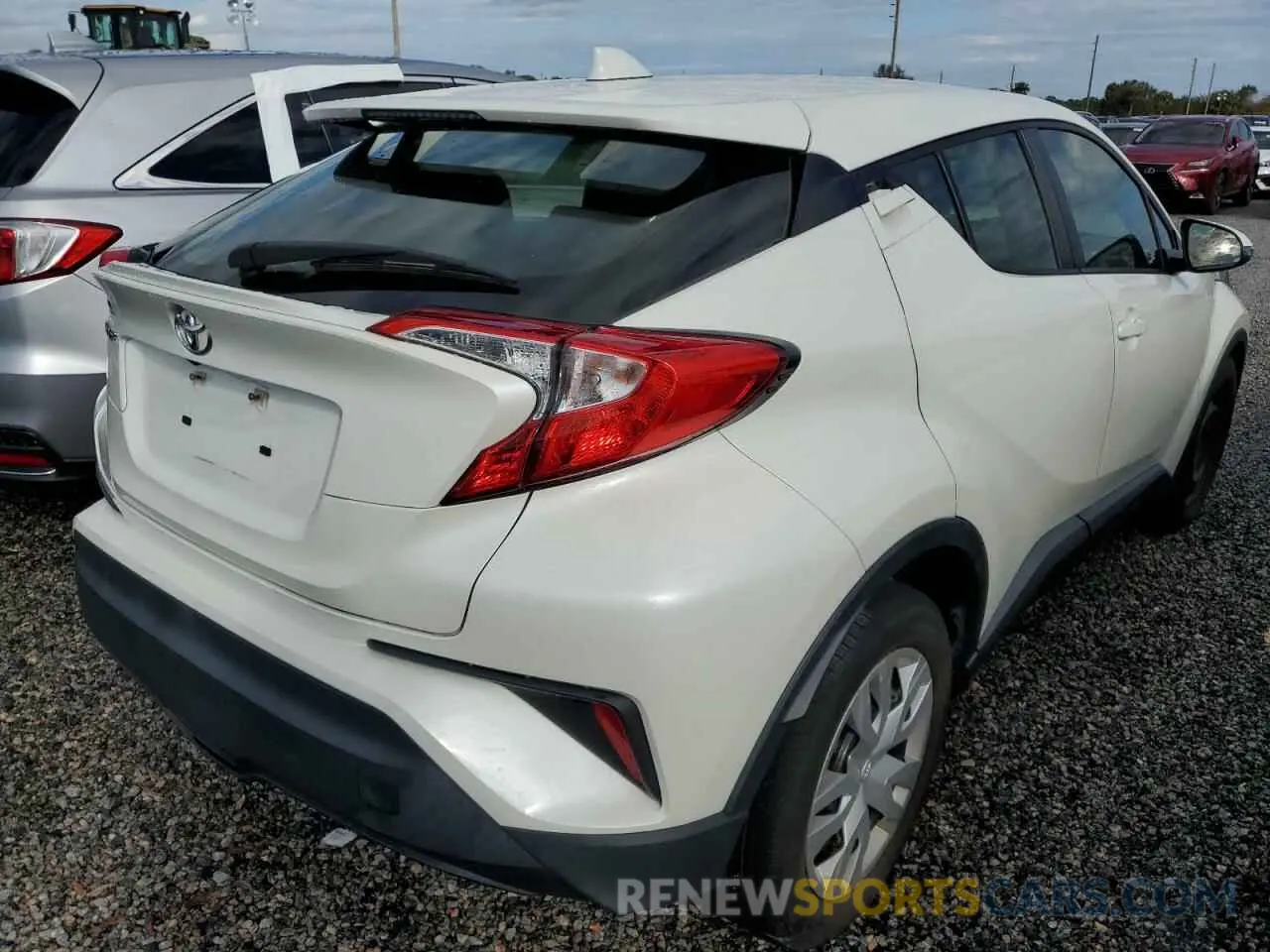 4 fotografías del automóvil dañado JTNKHMBX1K1034461 TOYOTA C-HR 2019