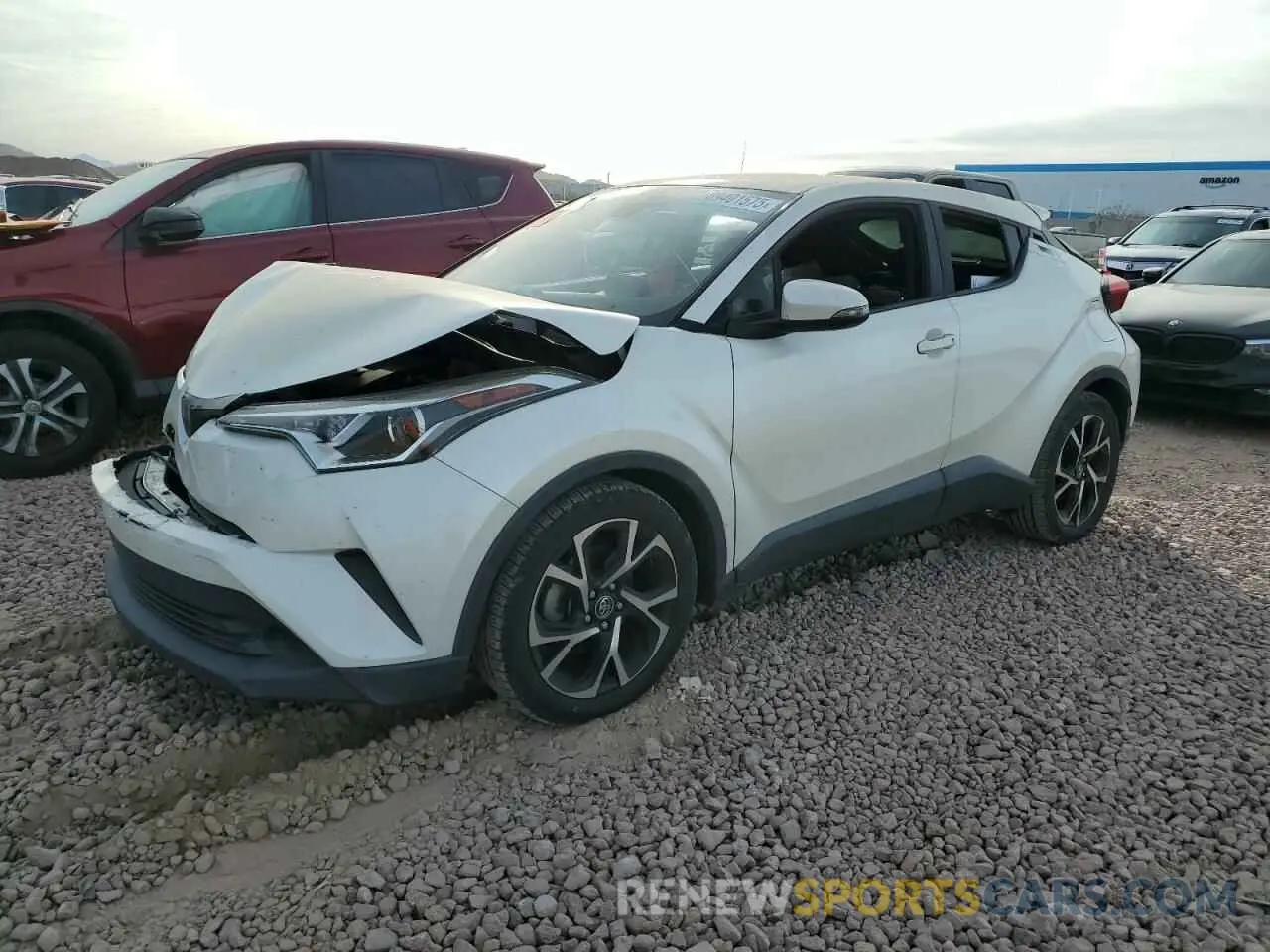 1 fotografías del automóvil dañado JTNKHMBX1K1046481 TOYOTA C-HR 2019