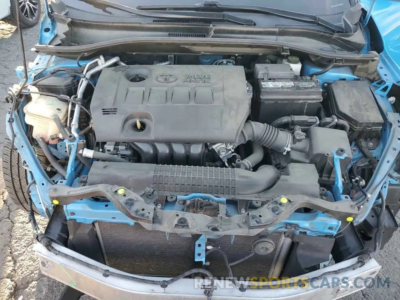 11 fotografías del automóvil dañado JTNKHMBX1K1048392 TOYOTA C-HR 2019
