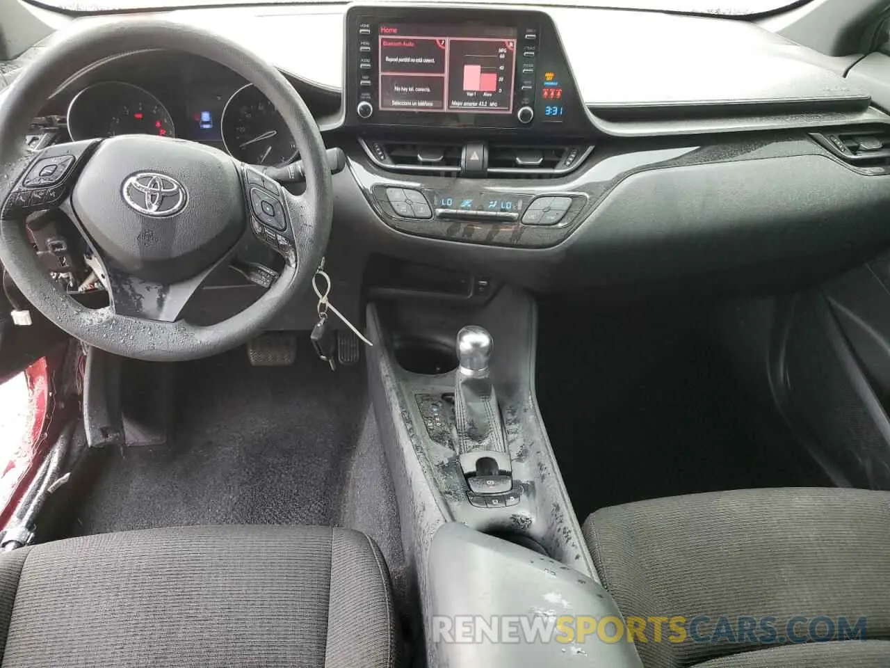 9 fotografías del automóvil dañado JTNKHMBX1K1054127 TOYOTA C-HR 2019