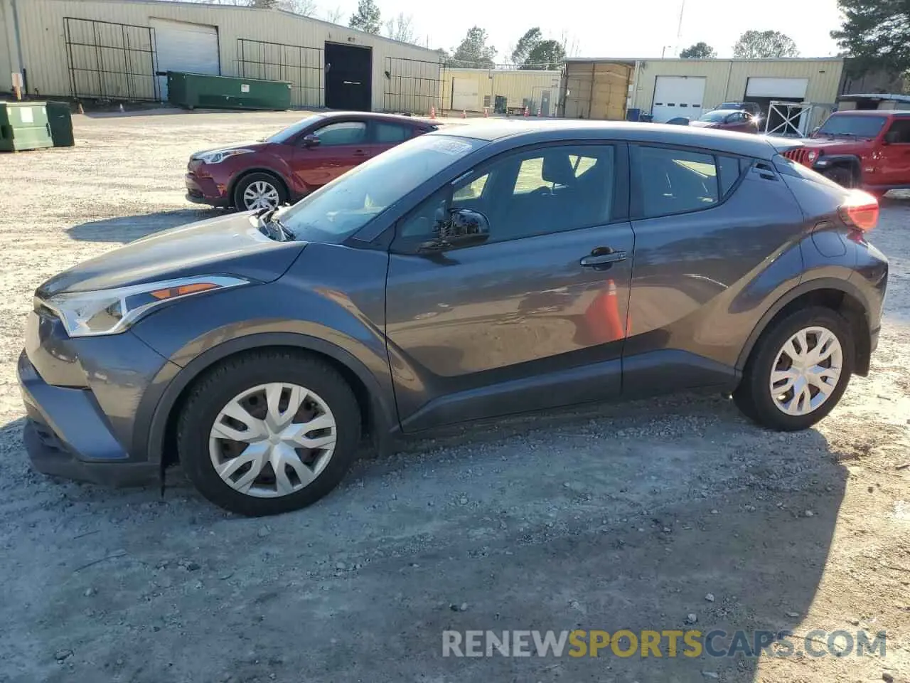 1 fotografías del automóvil dañado JTNKHMBX2K1017345 TOYOTA C-HR 2019