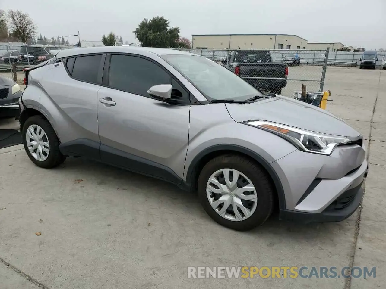 4 fotografías del automóvil dañado JTNKHMBX2K1017815 TOYOTA C-HR 2019