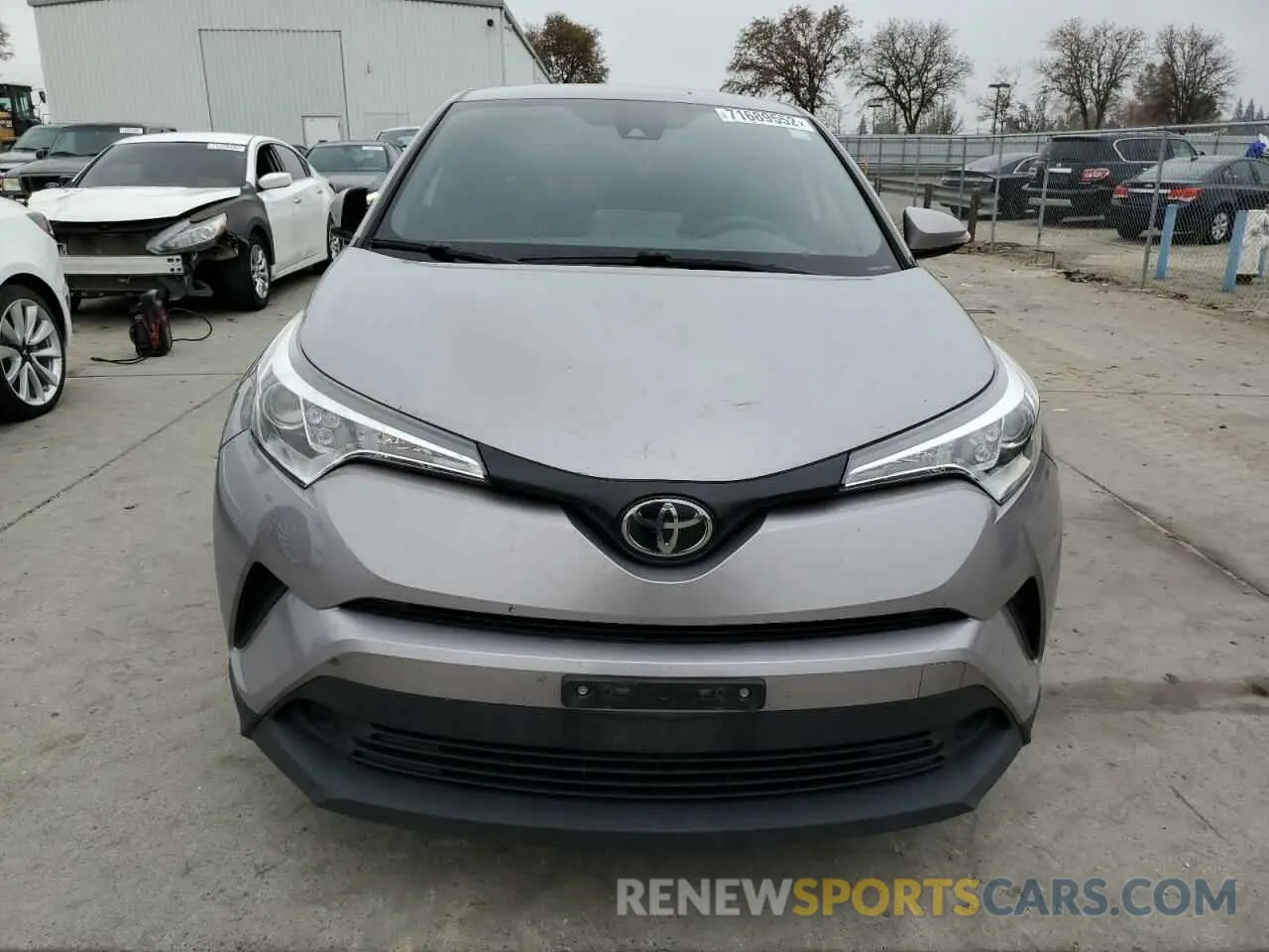 5 fotografías del automóvil dañado JTNKHMBX2K1017815 TOYOTA C-HR 2019