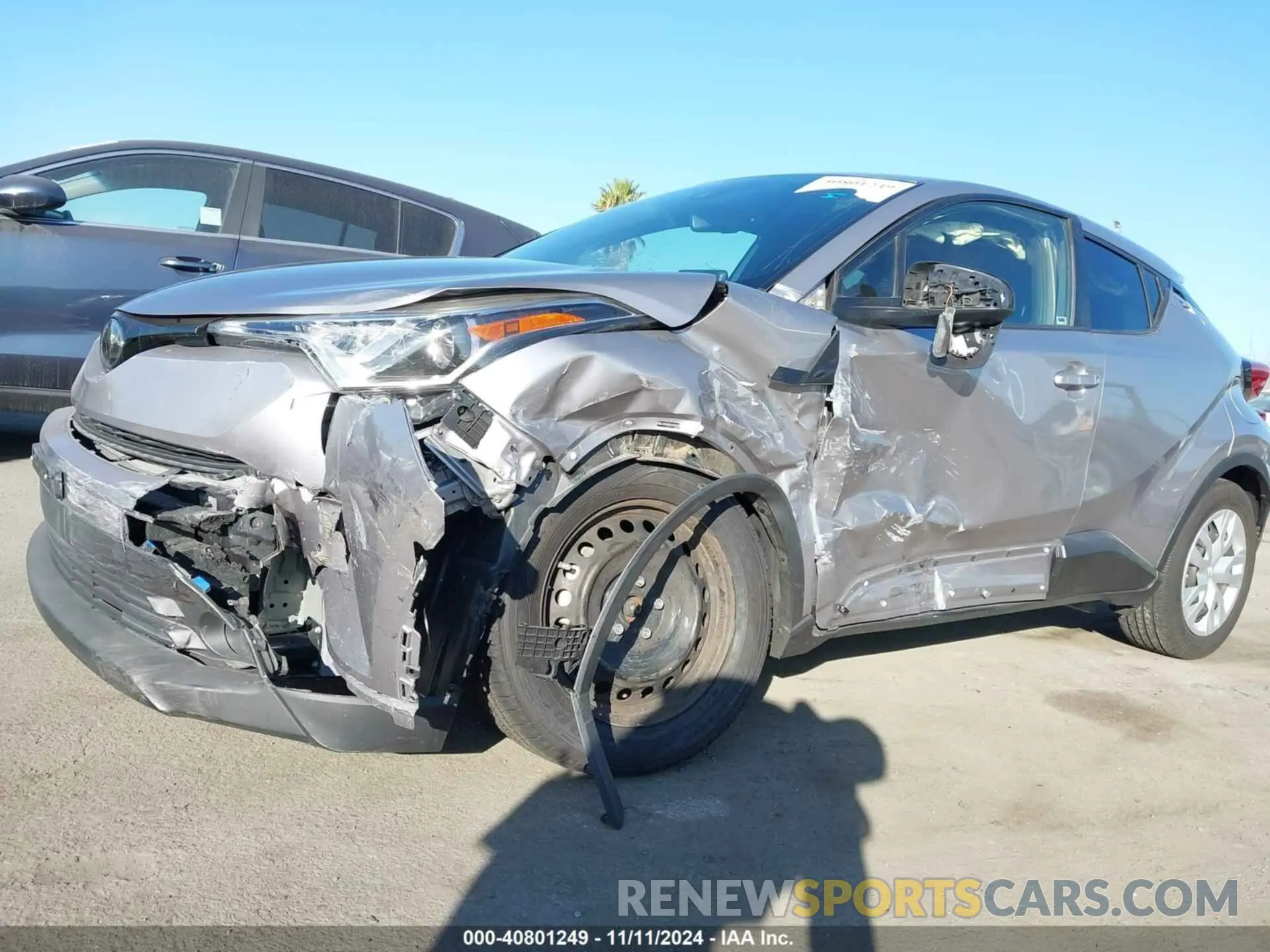 6 fotografías del automóvil dañado JTNKHMBX2K1019340 TOYOTA C-HR 2019