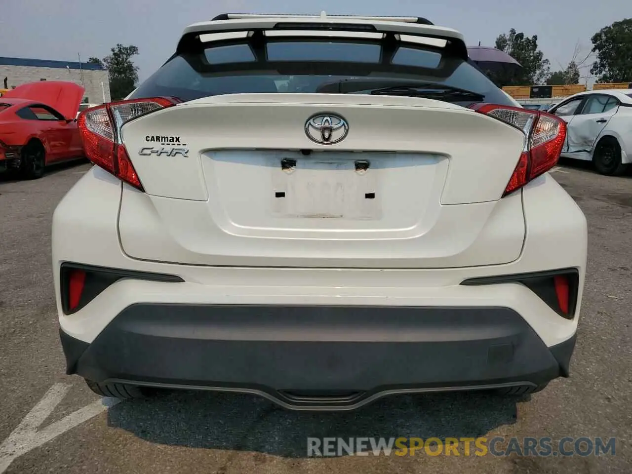 6 fotografías del automóvil dañado JTNKHMBX2K1032797 TOYOTA C-HR 2019
