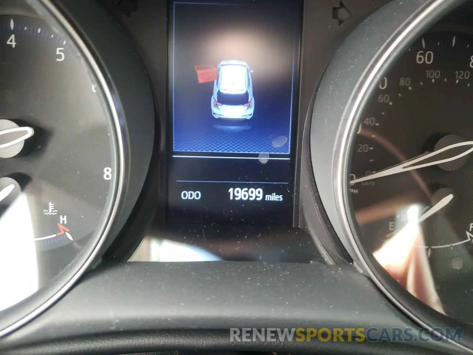 8 fotografías del automóvil dañado JTNKHMBX2K1054380 TOYOTA C-HR 2019