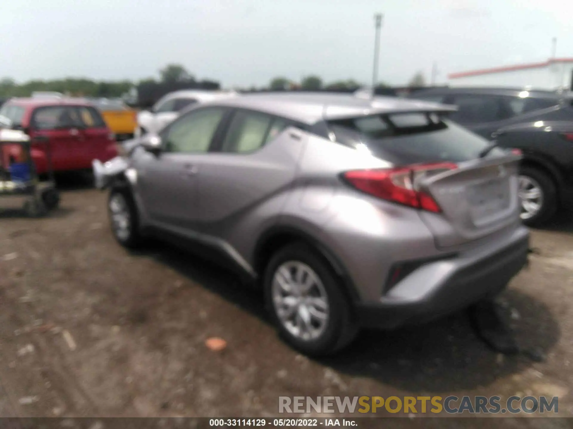 3 fotografías del automóvil dañado JTNKHMBX3K1027947 TOYOTA C-HR 2019