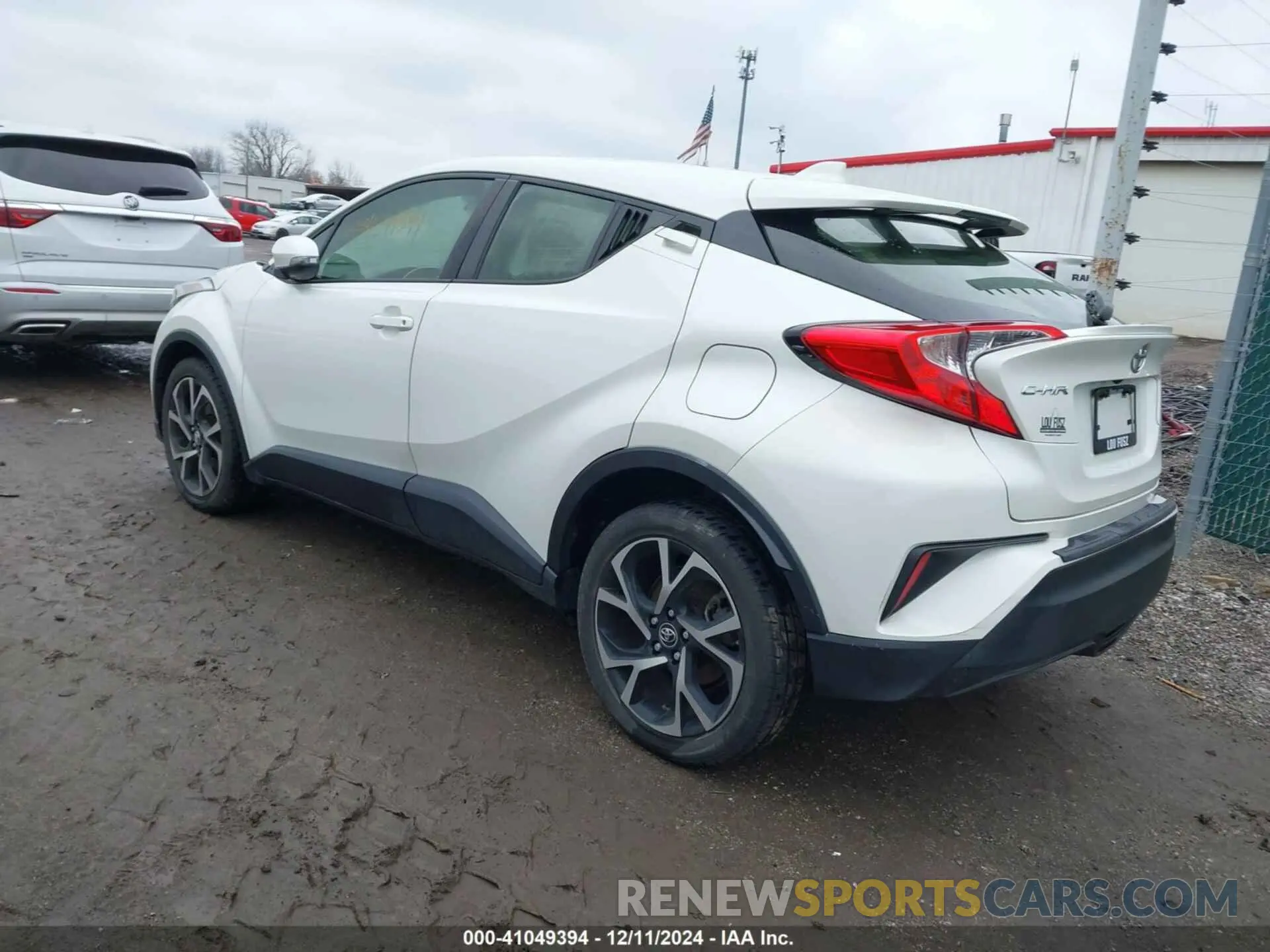 3 fotografías del automóvil dañado JTNKHMBX3K1027978 TOYOTA C-HR 2019