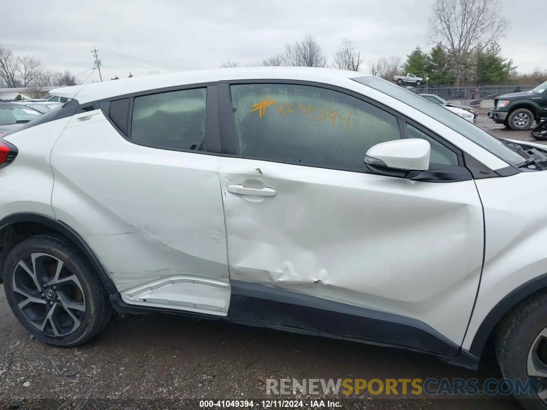 6 fotografías del automóvil dañado JTNKHMBX3K1027978 TOYOTA C-HR 2019