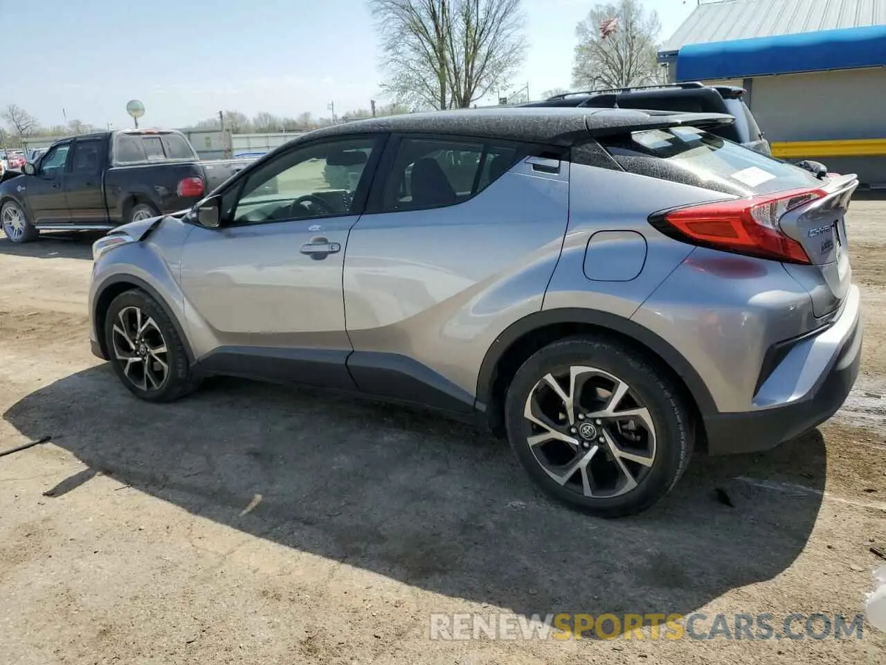 2 fotografías del automóvil dañado JTNKHMBX3K1030296 TOYOTA C-HR 2019