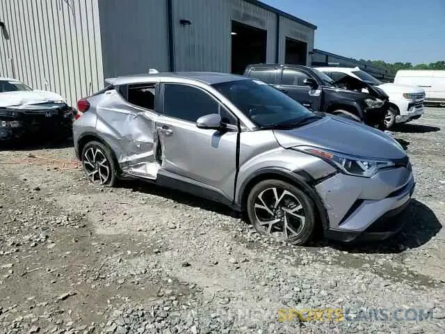 16 fotografías del automóvil dañado JTNKHMBX3K1050175 TOYOTA C-HR 2019
