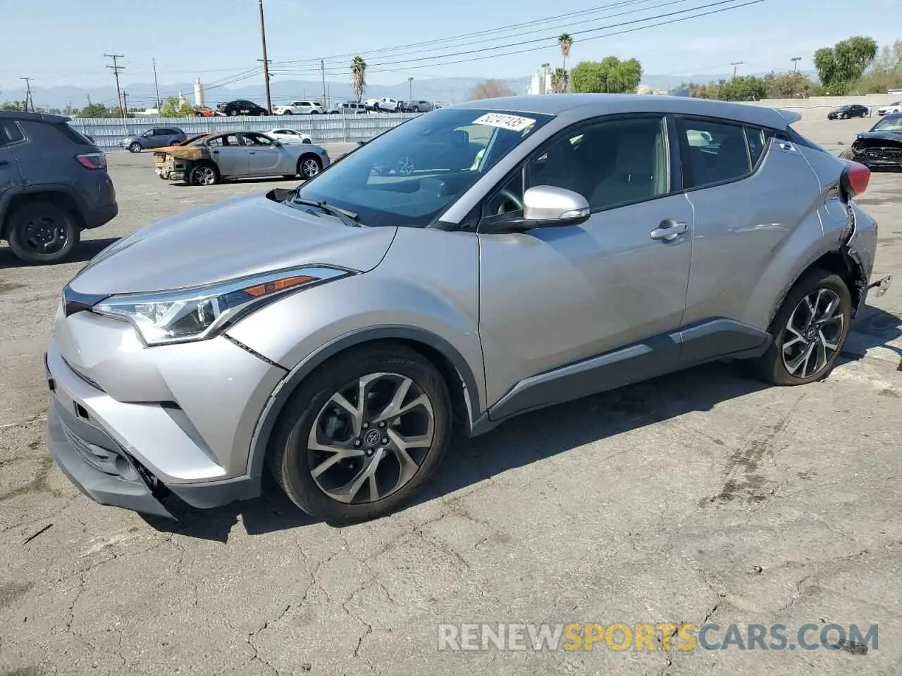 1 fotografías del automóvil dañado JTNKHMBX3K1050872 TOYOTA C-HR 2019