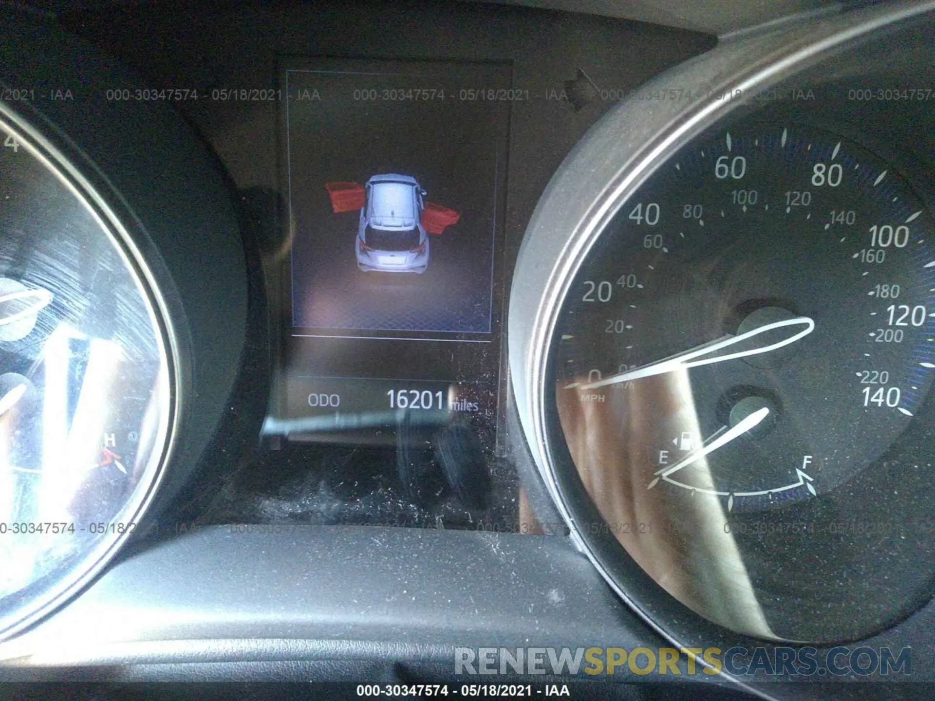 7 fotografías del automóvil dañado JTNKHMBX3K1054999 TOYOTA C-HR 2019