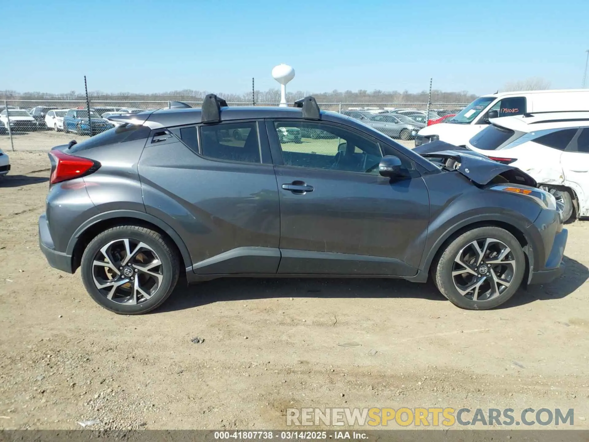 14 fotografías del automóvil dañado JTNKHMBX4K1025527 TOYOTA C-HR 2019