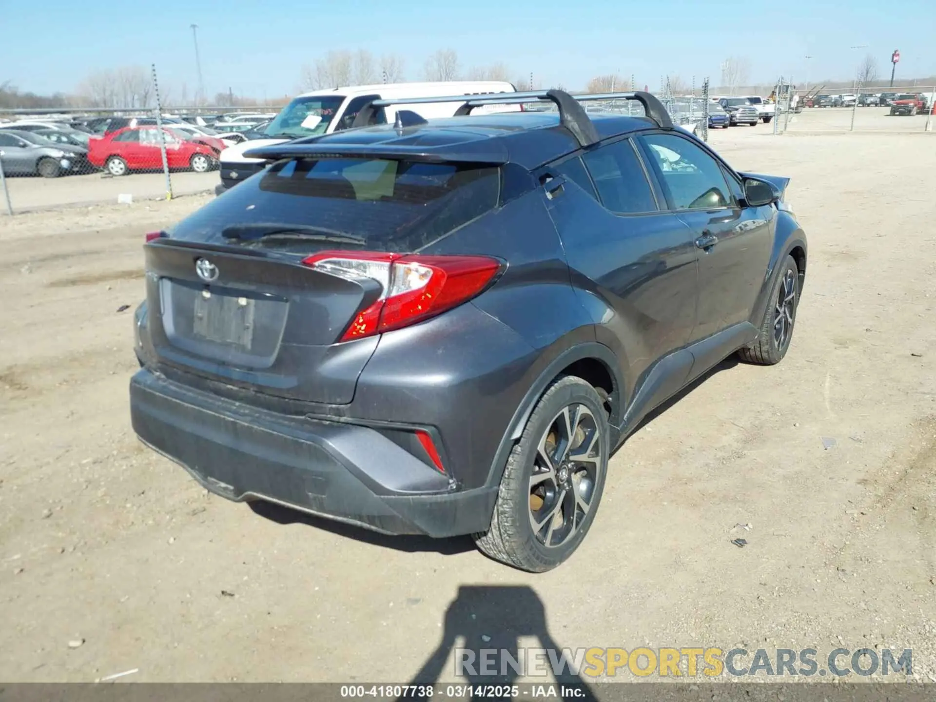 4 fotografías del automóvil dañado JTNKHMBX4K1025527 TOYOTA C-HR 2019