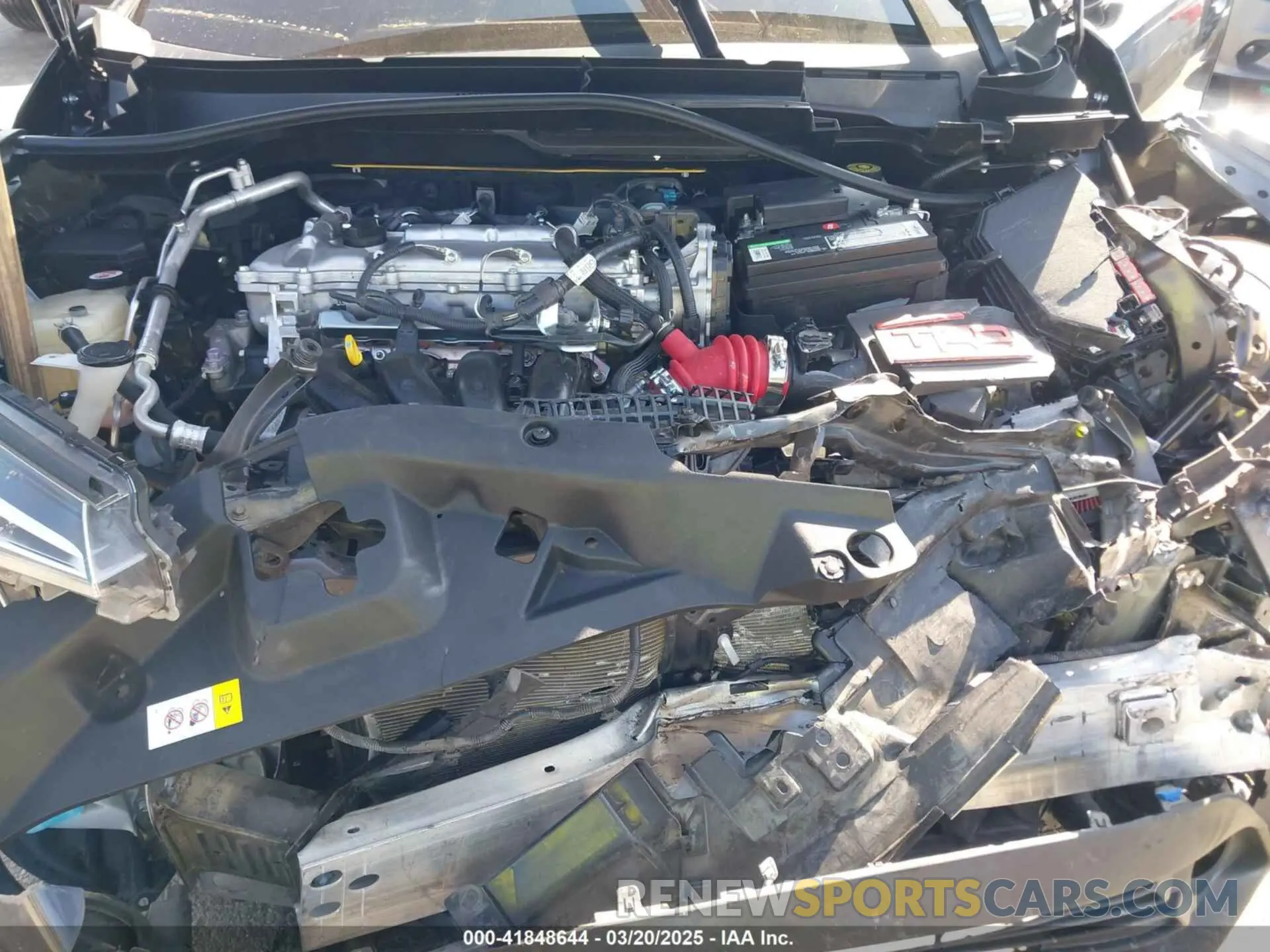 10 fotografías del automóvil dañado JTNKHMBX4K1026497 TOYOTA C-HR 2019