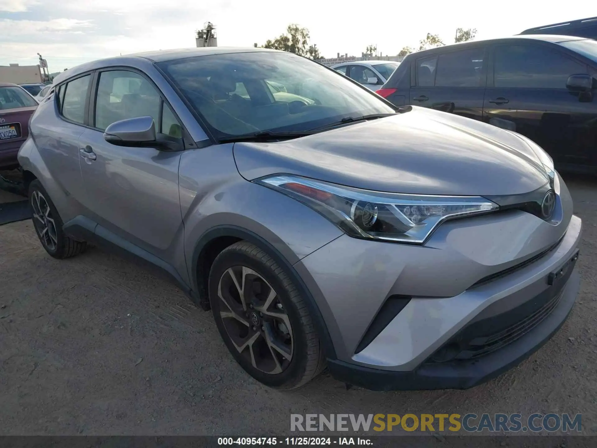 1 fotografías del automóvil dañado JTNKHMBX4K1029156 TOYOTA C-HR 2019