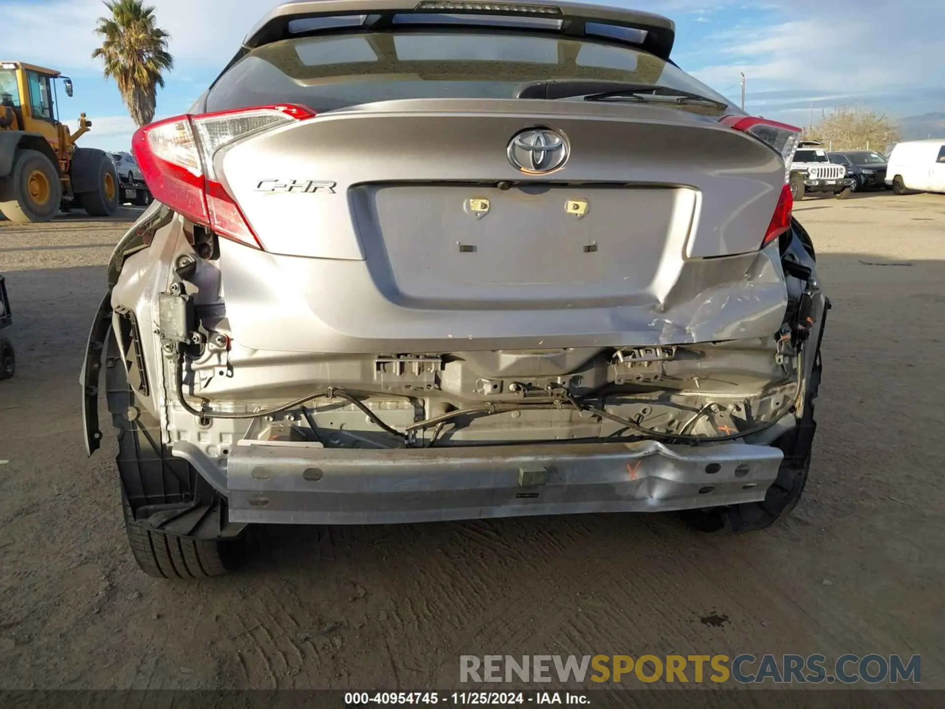 6 fotografías del automóvil dañado JTNKHMBX4K1029156 TOYOTA C-HR 2019