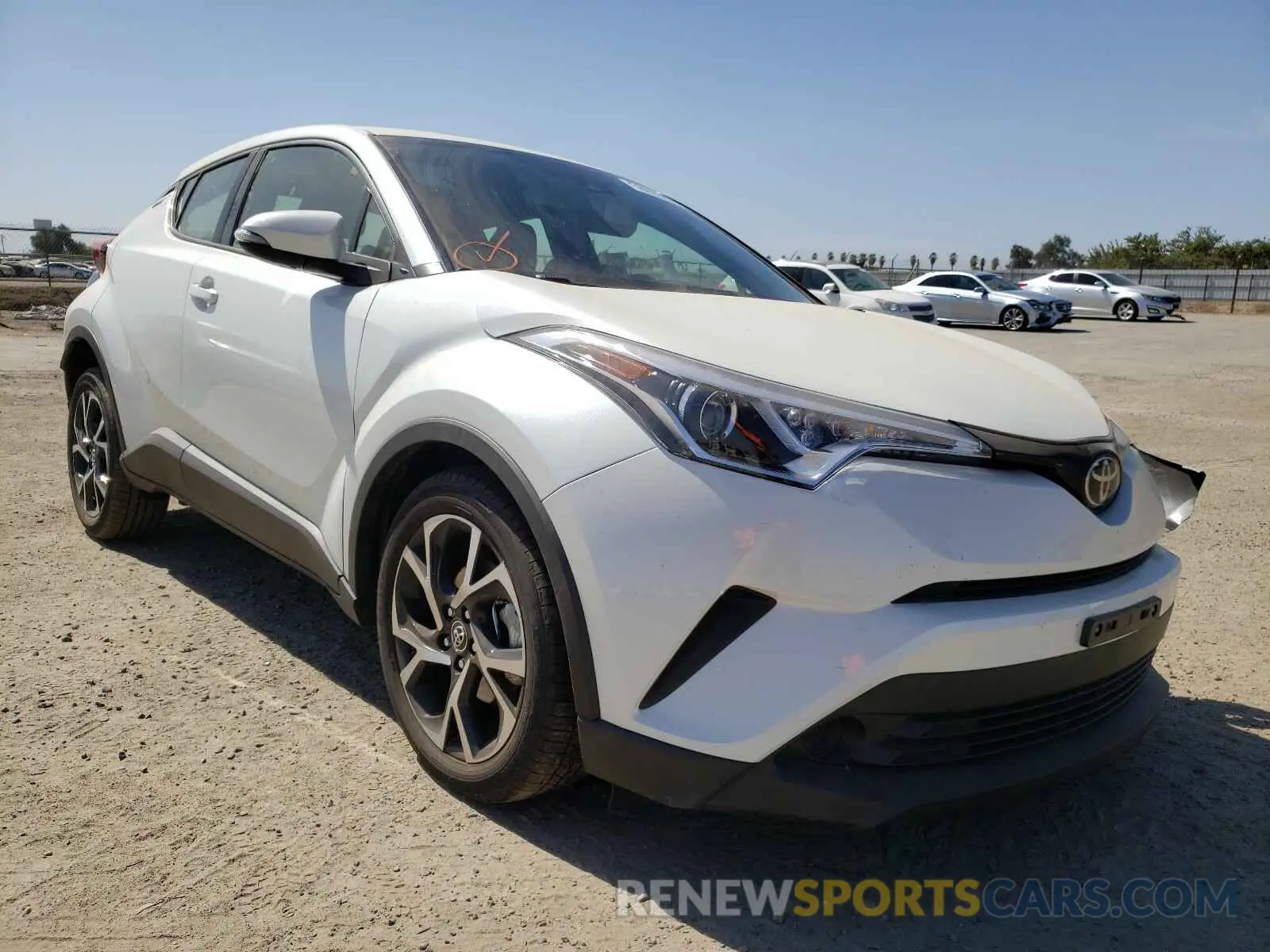 1 fotografías del automóvil dañado JTNKHMBX4K1038066 TOYOTA C-HR 2019