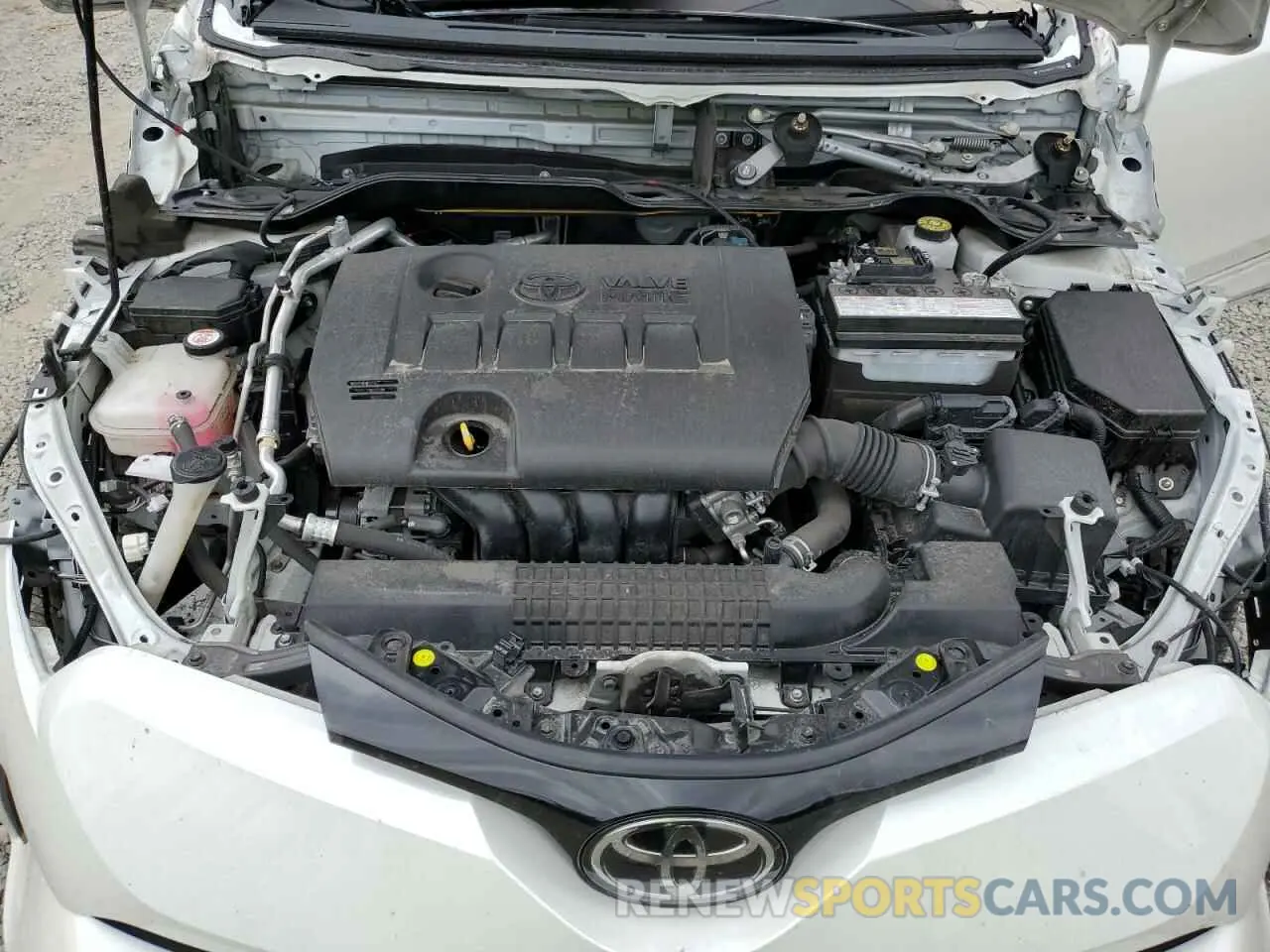 11 fotografías del automóvil dañado JTNKHMBX4K1039220 TOYOTA C-HR 2019