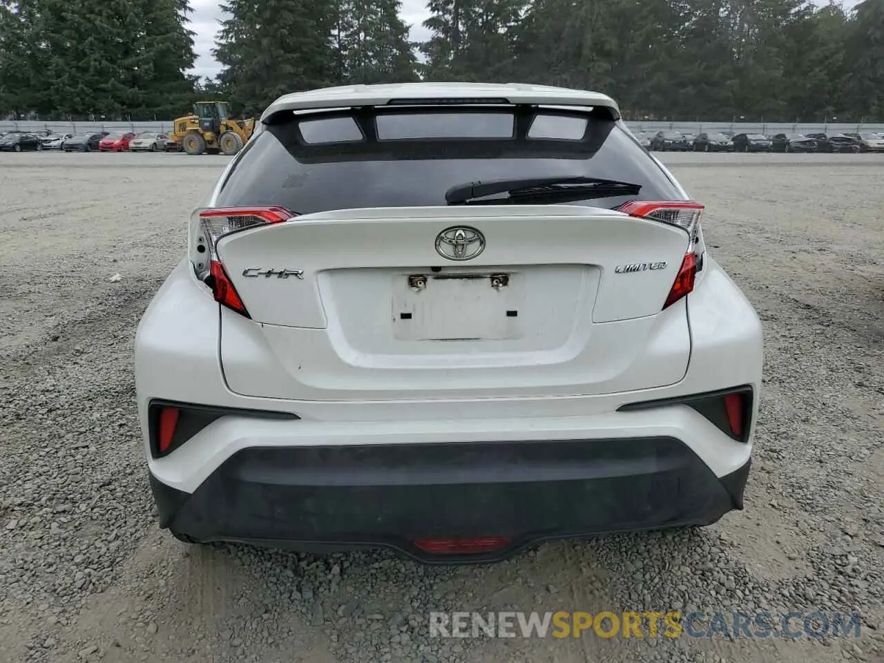 6 fotografías del automóvil dañado JTNKHMBX4K1039220 TOYOTA C-HR 2019
