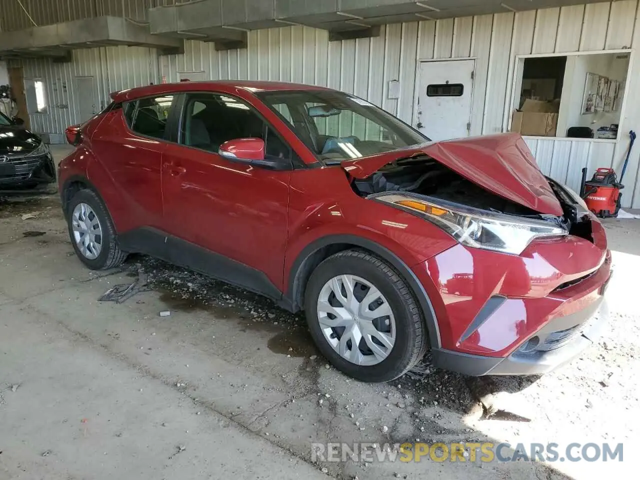 4 fotografías del automóvil dañado JTNKHMBX4K1053263 TOYOTA C-HR 2019