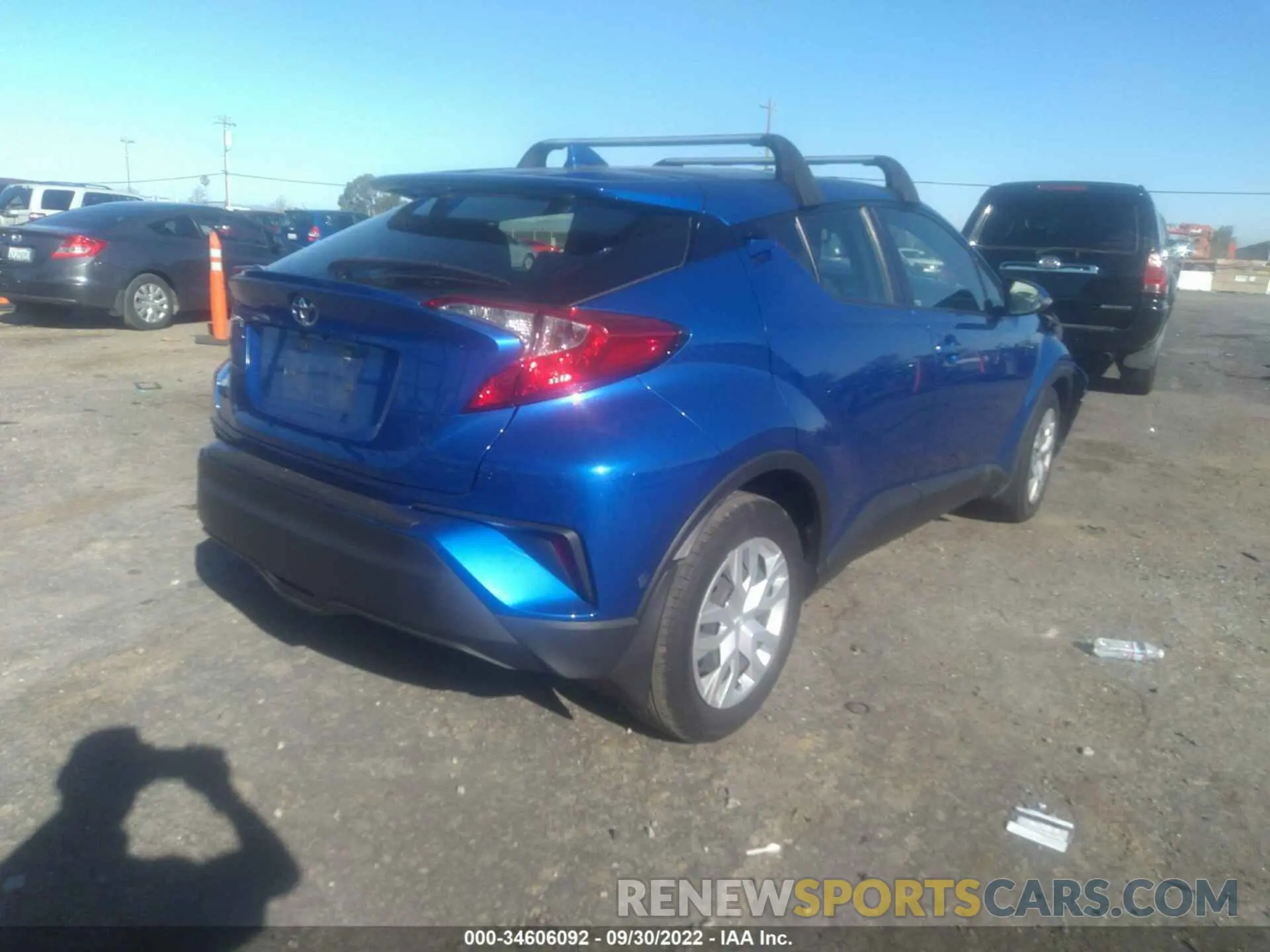 4 fotografías del automóvil dañado JTNKHMBX4K1055210 TOYOTA C-HR 2019
