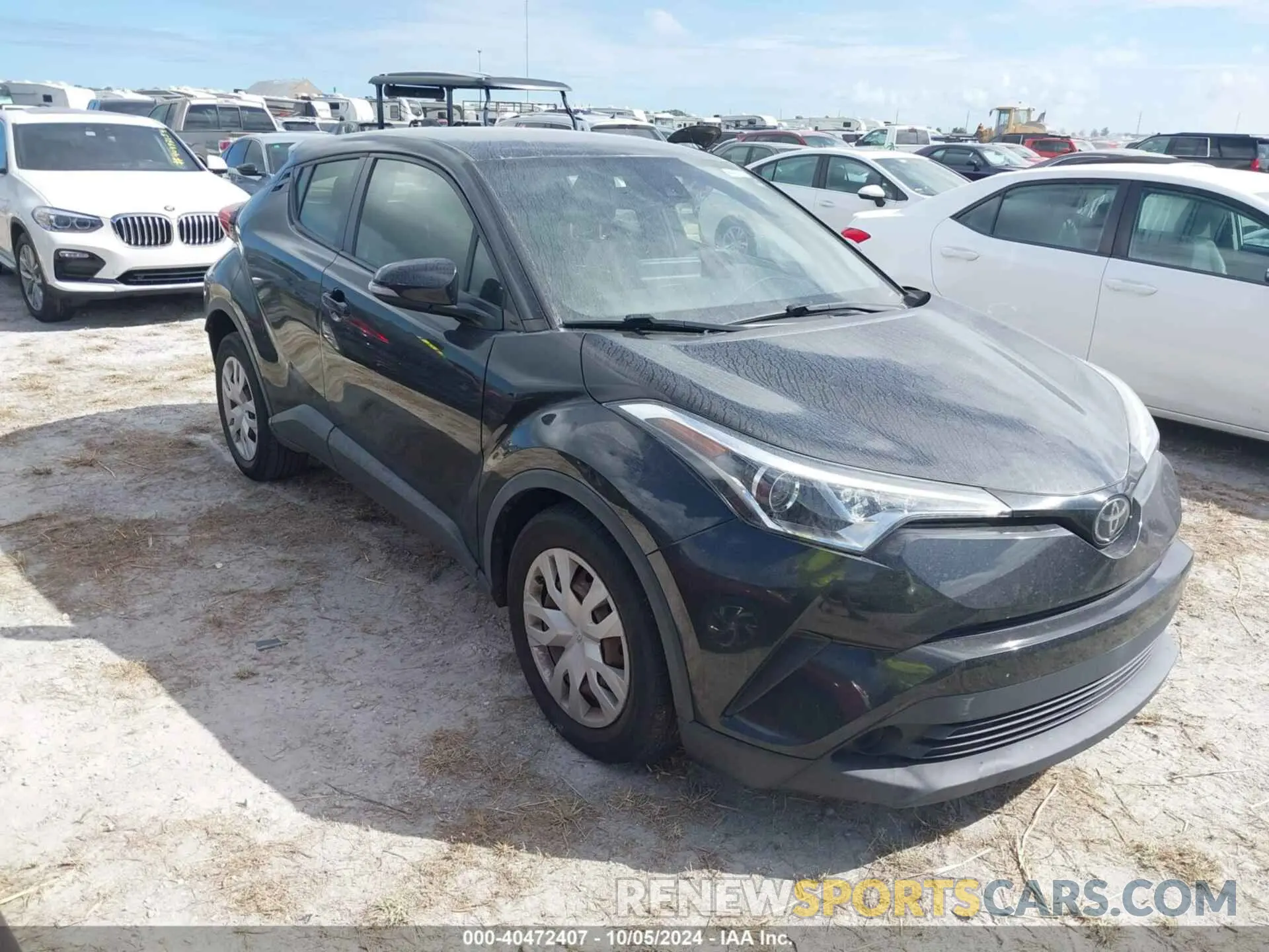 1 fotografías del automóvil dañado JTNKHMBX4K1062559 TOYOTA C-HR 2019