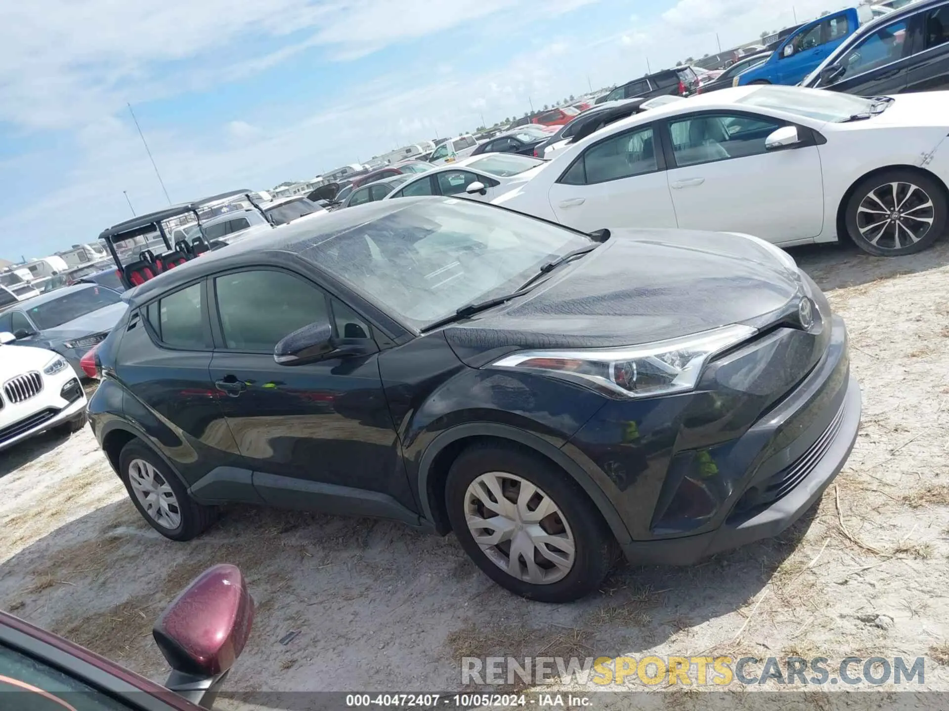 13 fotografías del automóvil dañado JTNKHMBX4K1062559 TOYOTA C-HR 2019