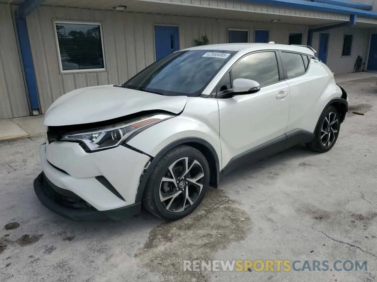 1 fotografías del automóvil dañado JTNKHMBX5K1016111 TOYOTA C-HR 2019